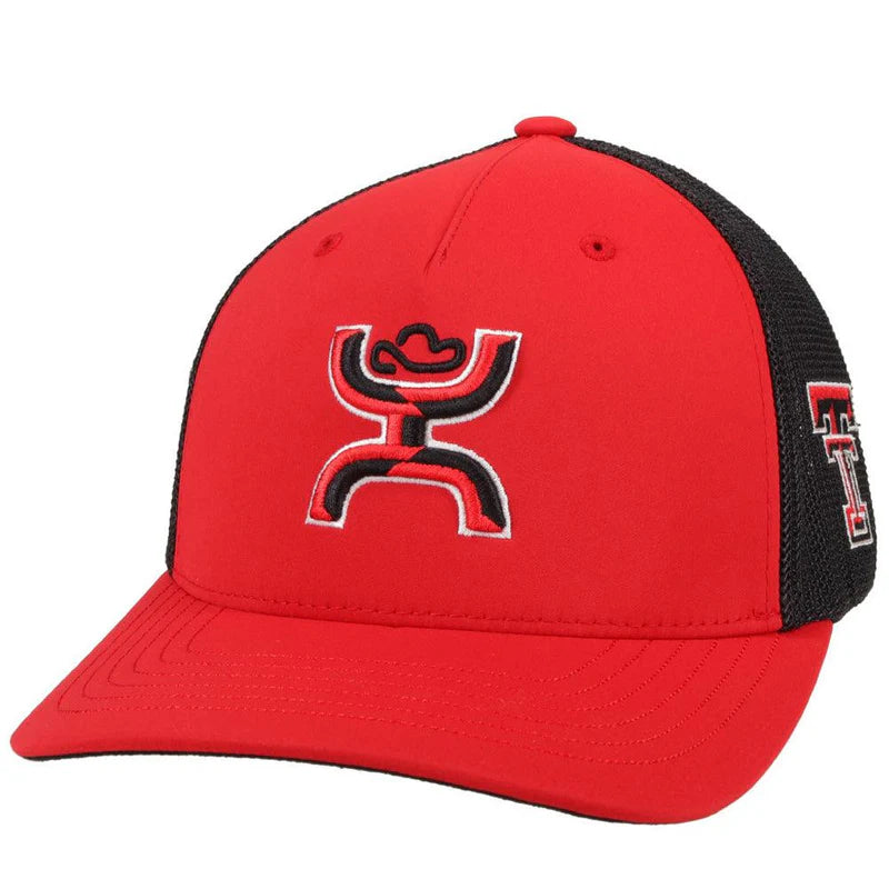 Hooey Logo Texas Tech Flexfit Cap