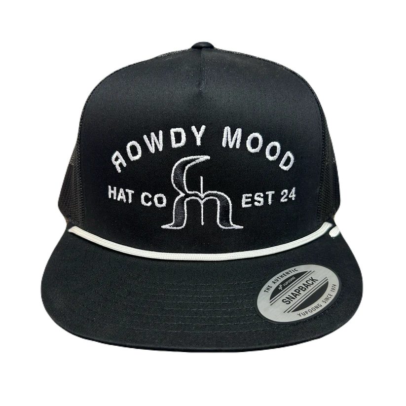 Rowdy Mood Tombstone Black Cap