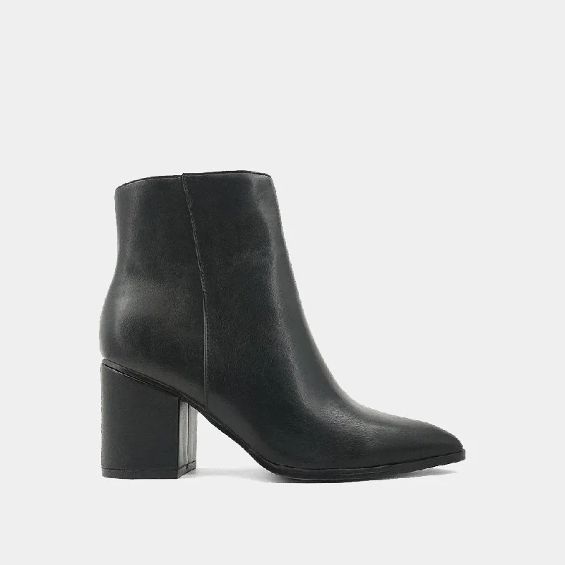 women's booties with zippersVILMA