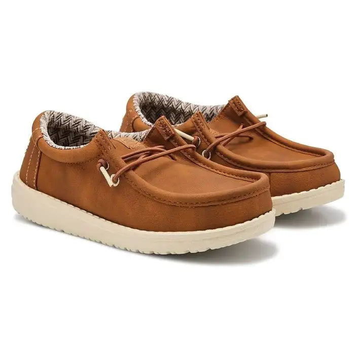 Hey Dude Wally Classic Tan Toddler Shoe