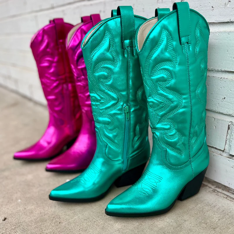 women's booties with unique strapsWatermelon Patch Boots