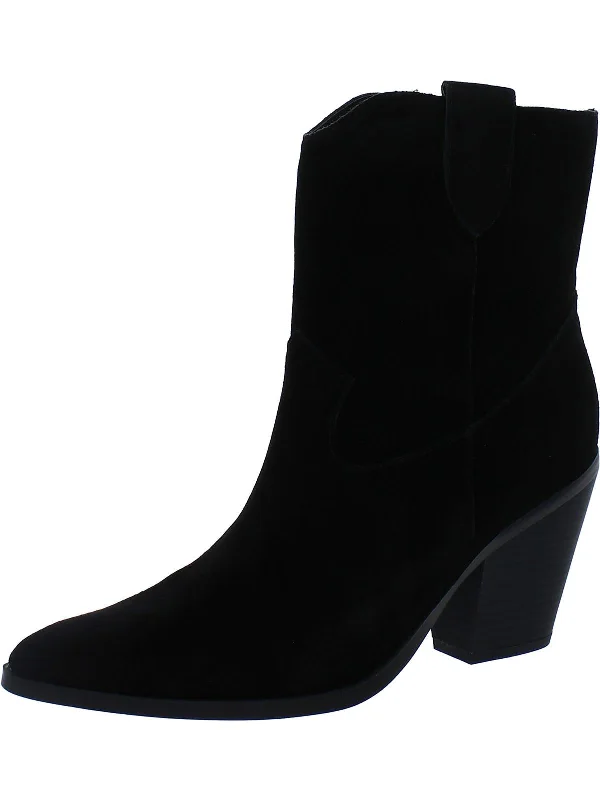 women's booties with elastic sidesWinder  Womens Zipper Booties
