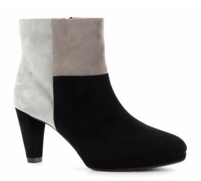 women's booties with embroideryZiera Omega