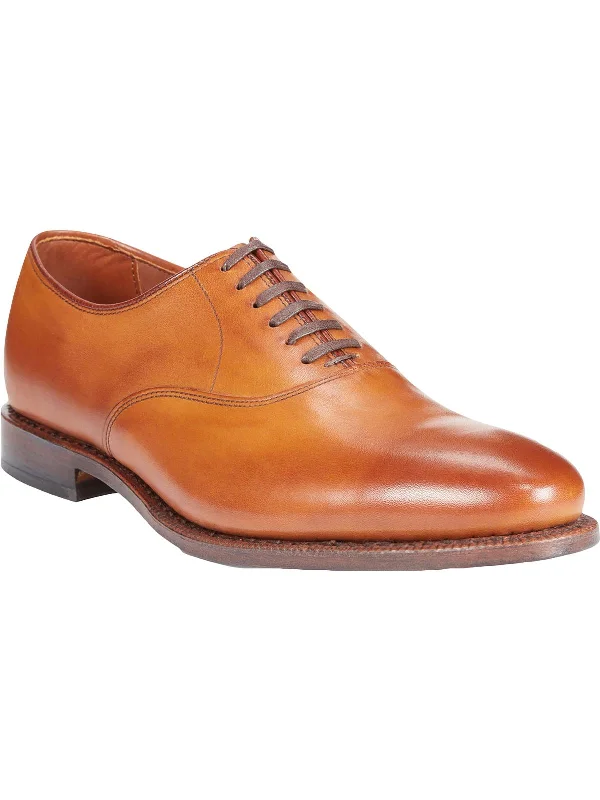 Carlyle Mens Leather Dress Derby Shoes