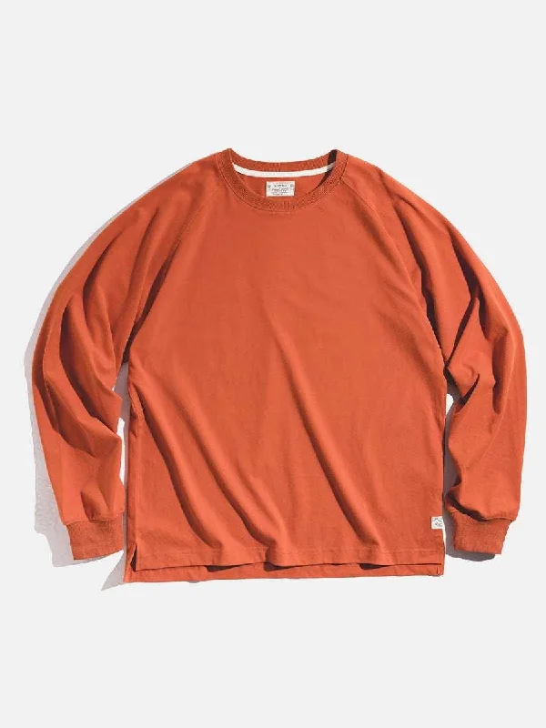 Crew-neck Long-sleeve T-shirt