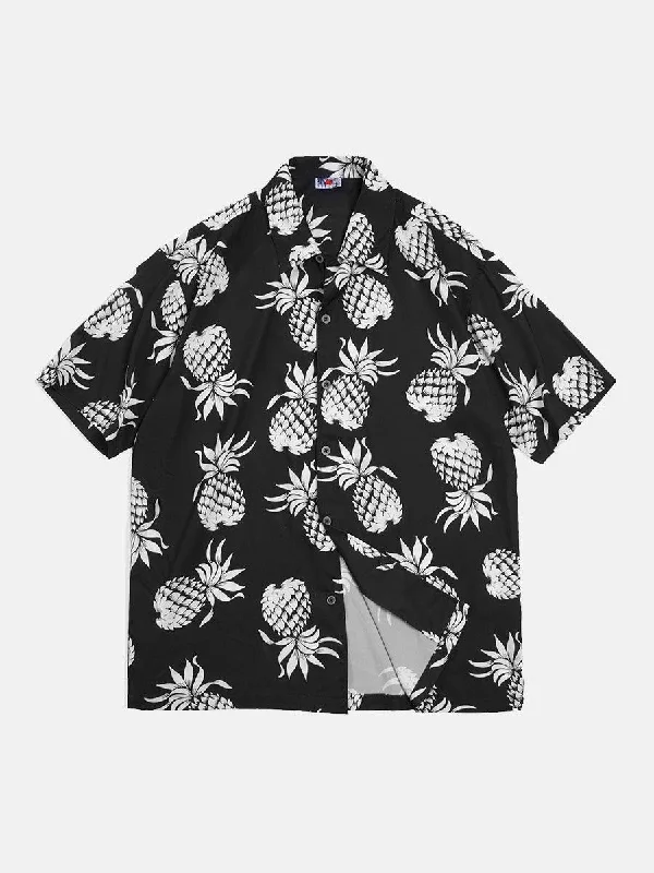 Duke Kahanamoku Pineapple Short Sleeve Shirt