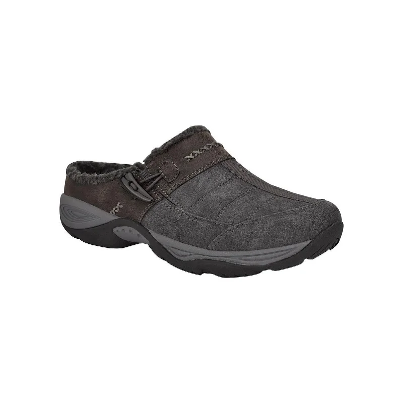 Women's Cork - Soled Mules in Beige for a Natural and Eco - Friendly Option men's mules for beachEfrost Womens Suede Slip On Mules