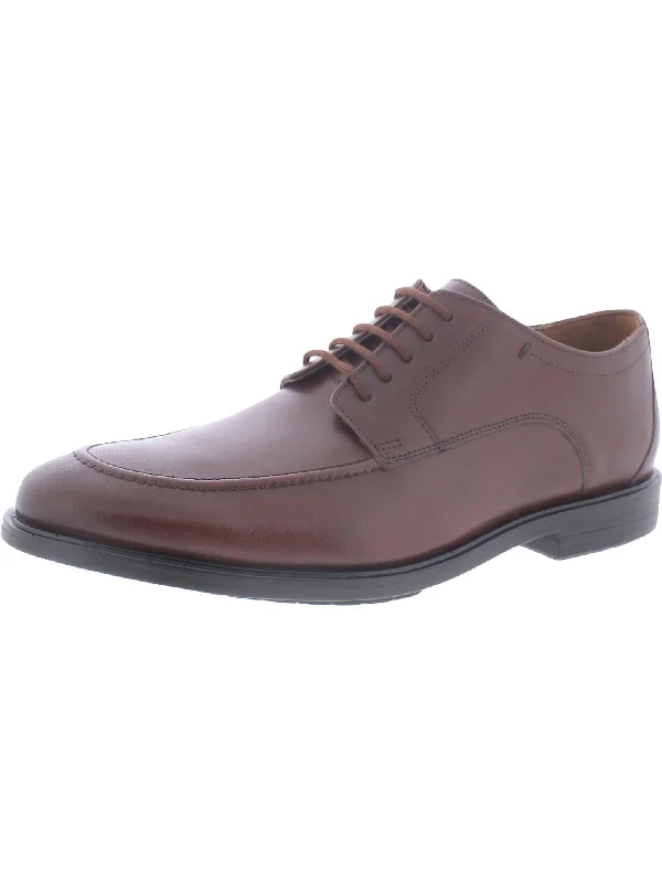 Hampshire Lace Mens Leather Lace Up Oxfords