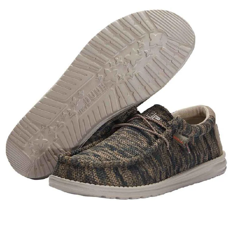 Hey Dude Wally Sox Woodland Camo