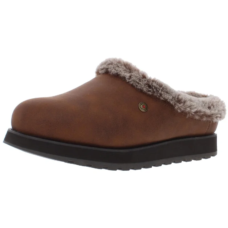 Women's Chunky Heel Suede Mules in Camel for a Stylish Autumn Look men's mules for gym recoveryKeepsakes-R E M Womens Faux Leather Slip On Clogs