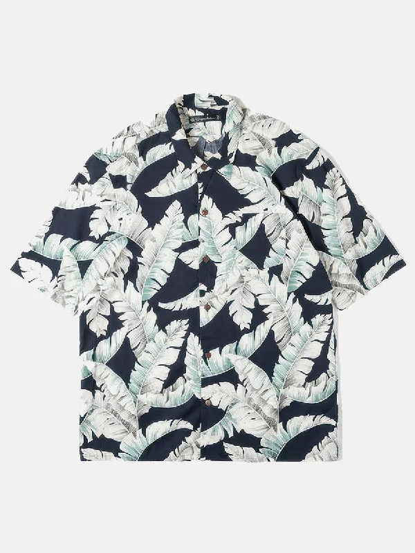 Leaf Aloha Short Sleeve Shirt