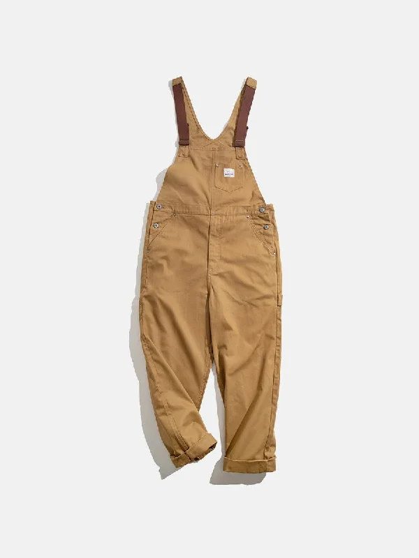 Retro Style Woodworking Overalls