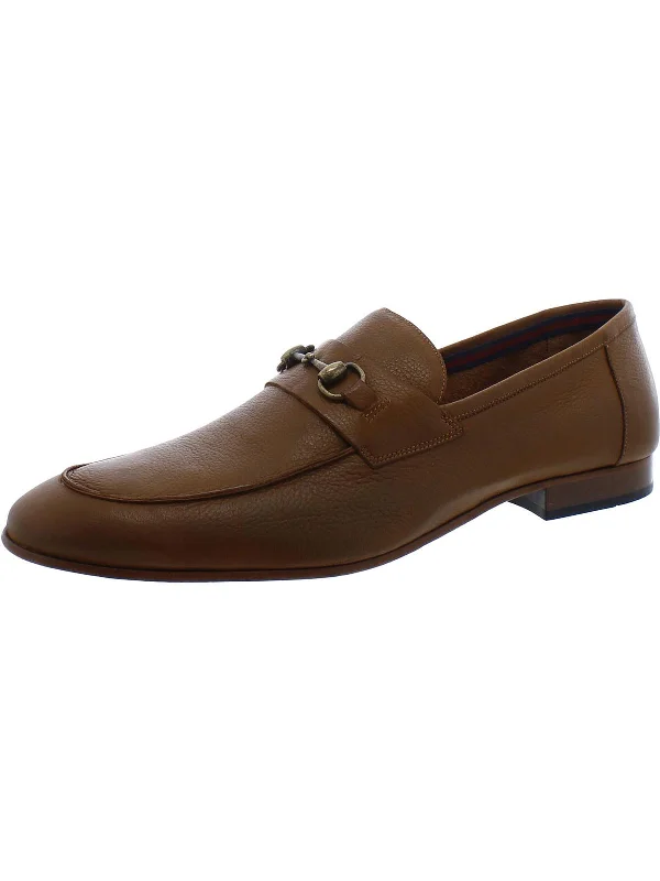 Ted Mens Leather Bit Loafers