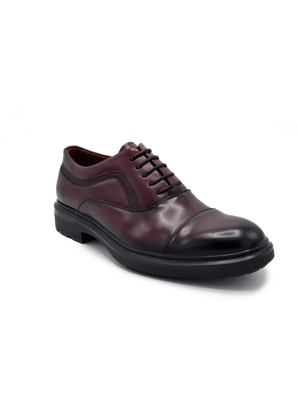 Tuscan 01 Mens Faux Leather Oxfords