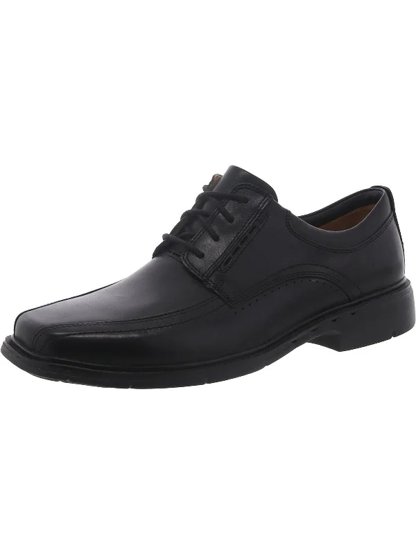 UN.KENNETH Mens Leather Casual Oxfords